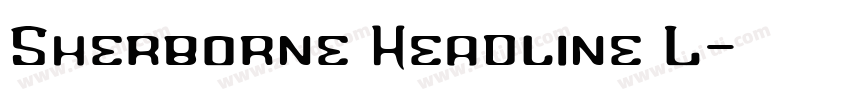 Sherborne Headline L字体转换